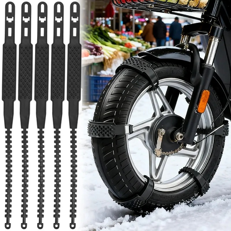 Scooter Tire - سلاسل الثلج للدراجات النارية العالمية، سلاسل