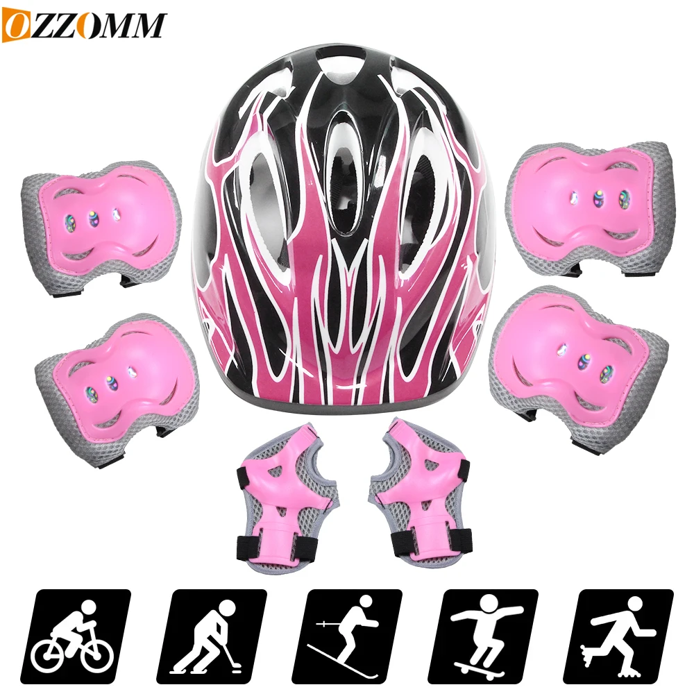 Scooter Helmet Set - طقم حماية للأطفال مكون من 7