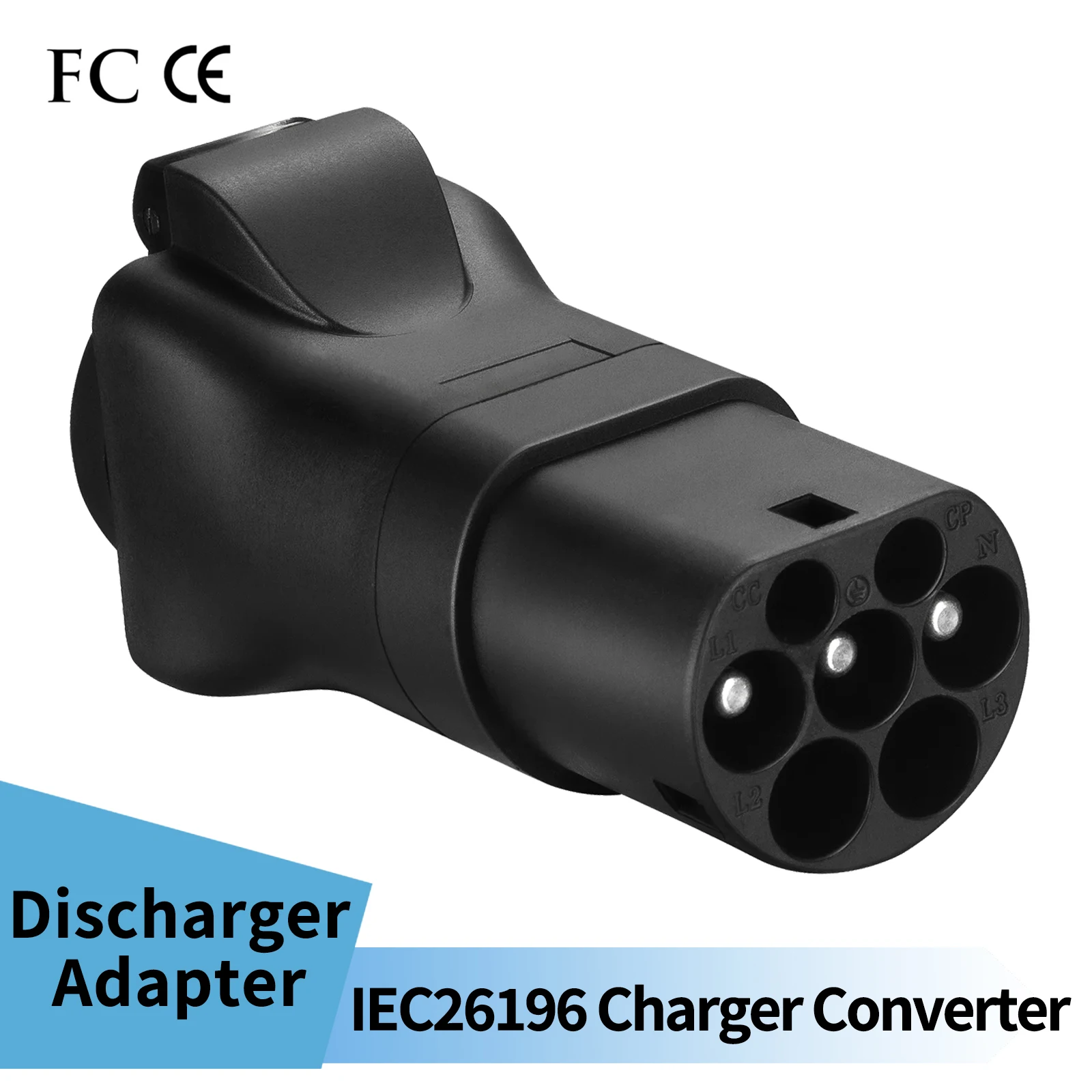 Electric Scooter Charger - Type2 EV مهايئ شاحن EVSE IEC62196