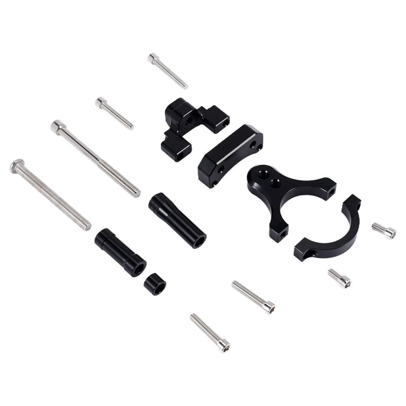 Steering Damper Stabilizer Kit Cnc - مجموعة تثبيت حامل ممتص الصدمات لضبط