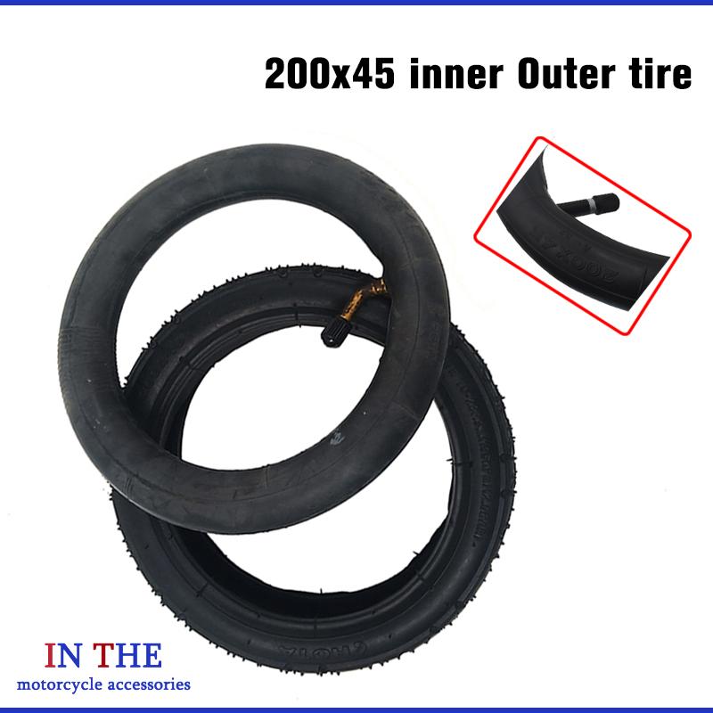 Scooter Tire - إطار سكوتر سميك مقاس 200x45، إطار