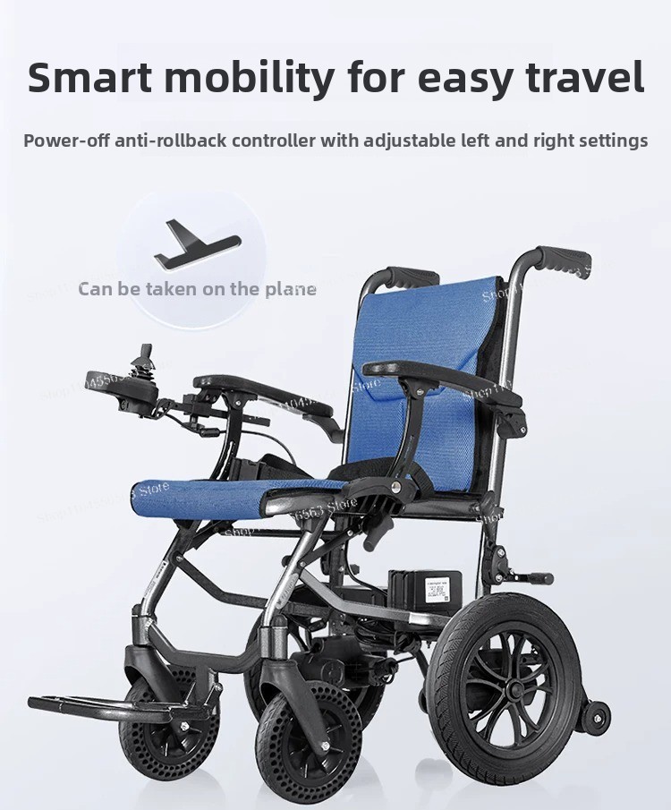 Folding Electric Scooter - كرسي كهربائي متحرك قابل للطي خفيف