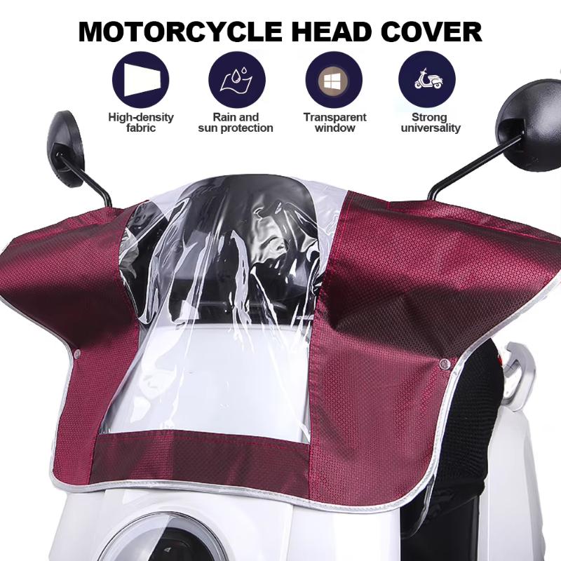 Electric Scooter Rain Cover - غطاء لوحة القيادة للسكوتر الكهربائي، شفاف