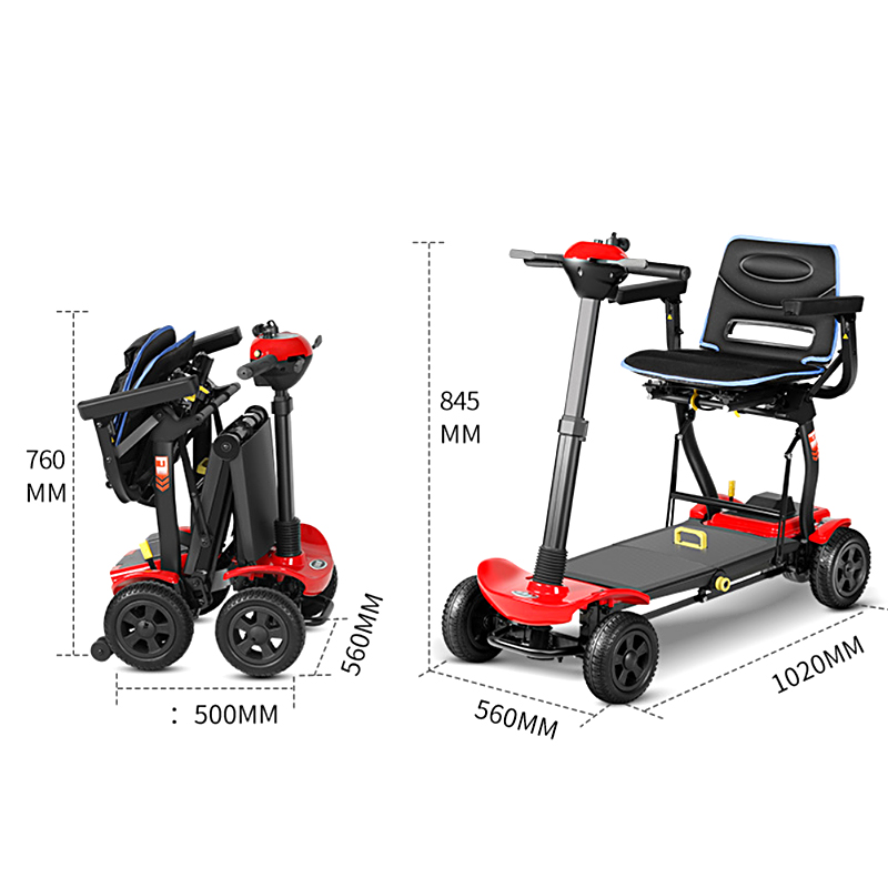 منتج جديد: سكوتر كهربائي مدمج  - مراجعة Folding Electric Scooter وسعره