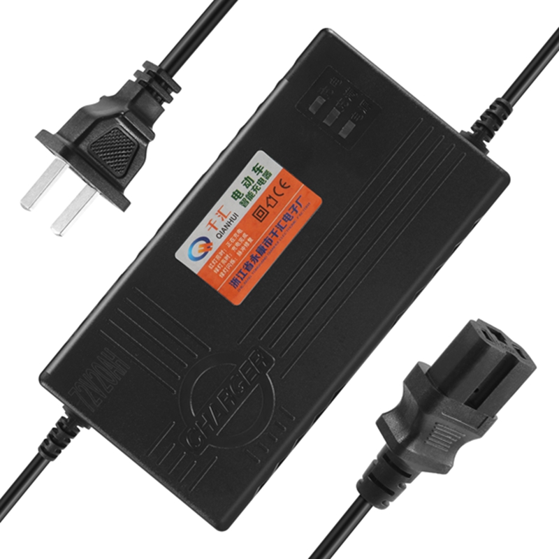 شاحن بطارية دراجة نارية 72 فول - مراجعة Electric Scooter Charger وسعره