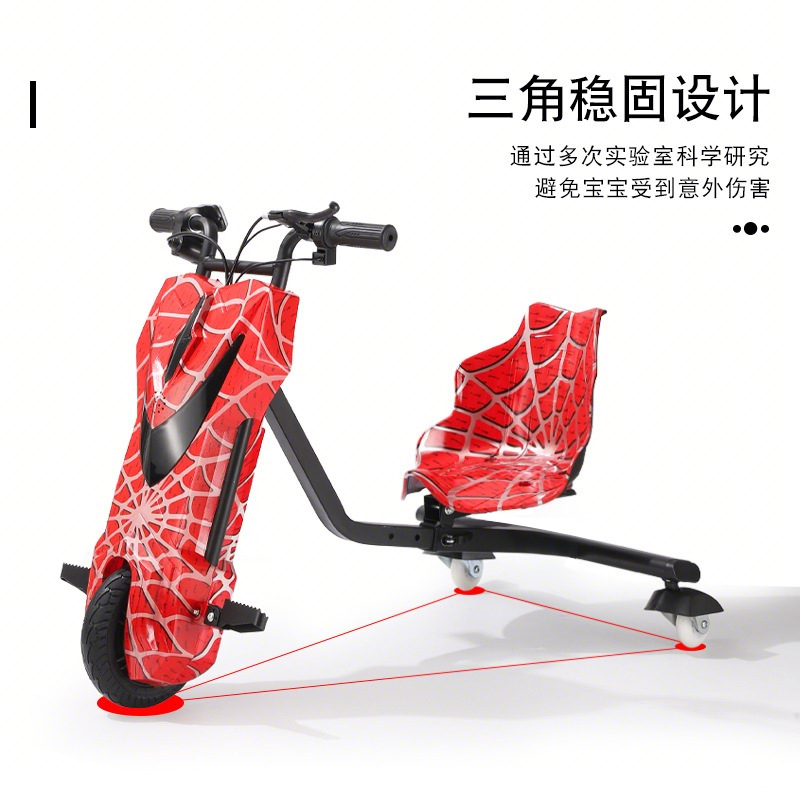 دراجة ثلاثية العجلات كهربائية  - مراجعة Kids Electric Scooter وسعره