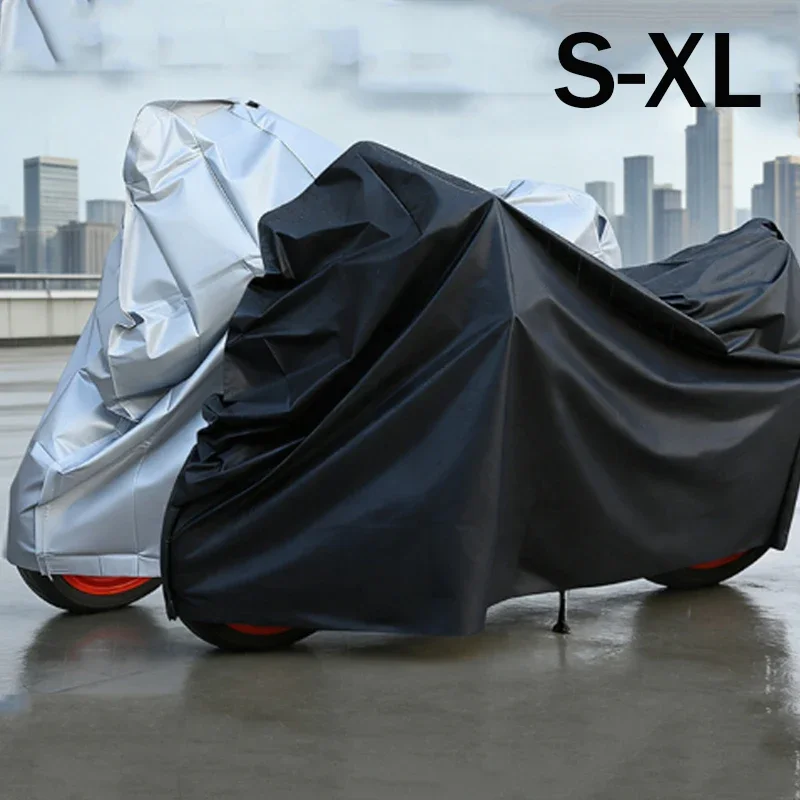 غطاء دراجة نارية مقاس S/M/L/XL - مراجعة Electric Scooter Rain Cover وسعره