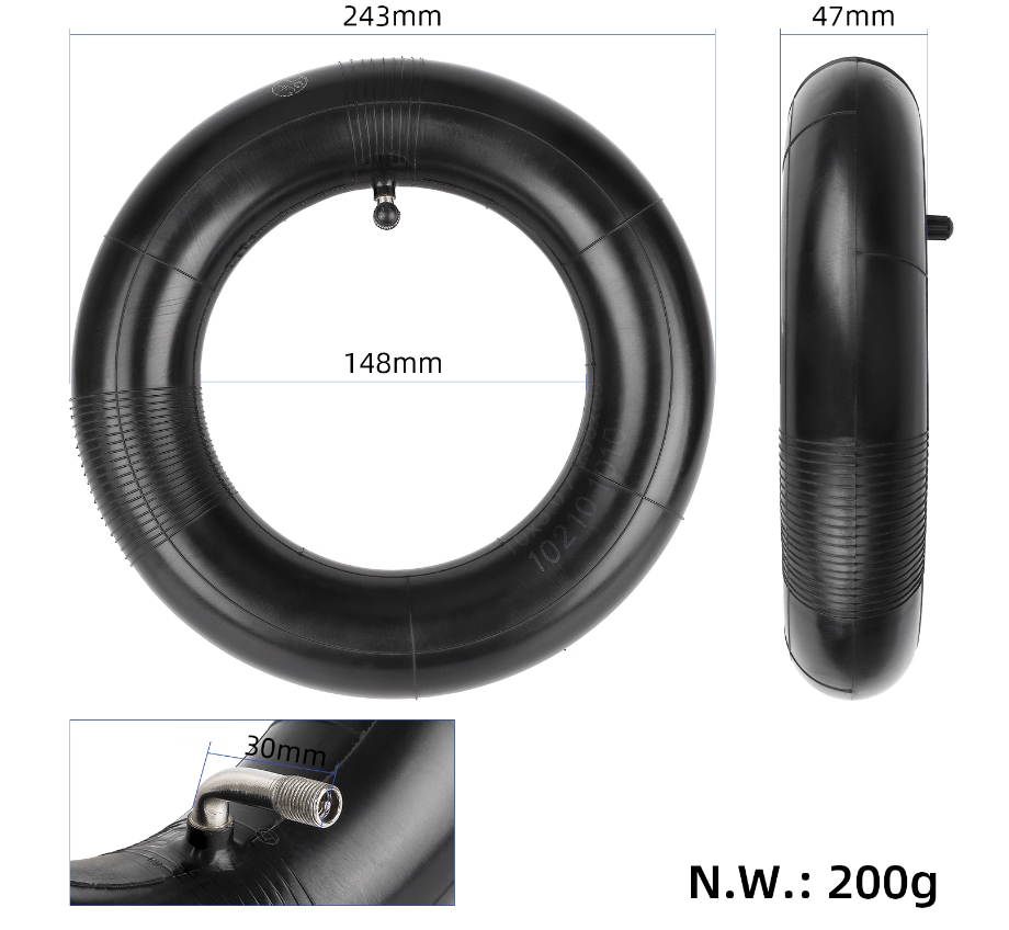 إطار ثلج STLF T255*80 مع مسامي - مراجعة Scooter Tire وسعره