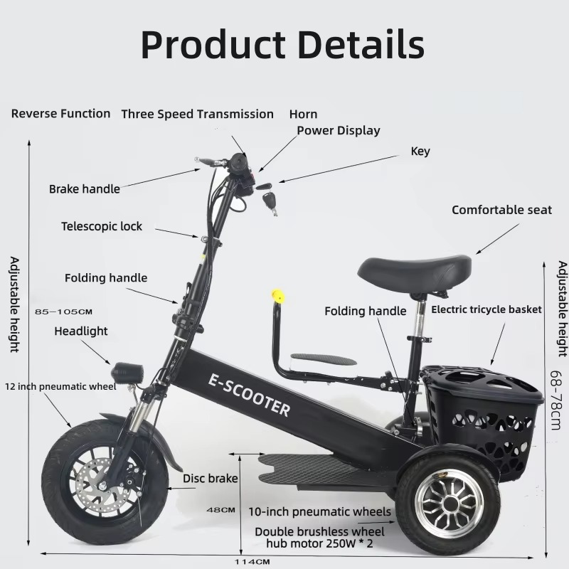 【2026】سكوتر كهربائي قابل للطي  - مراجعة Electric Scooter 500W وسعره