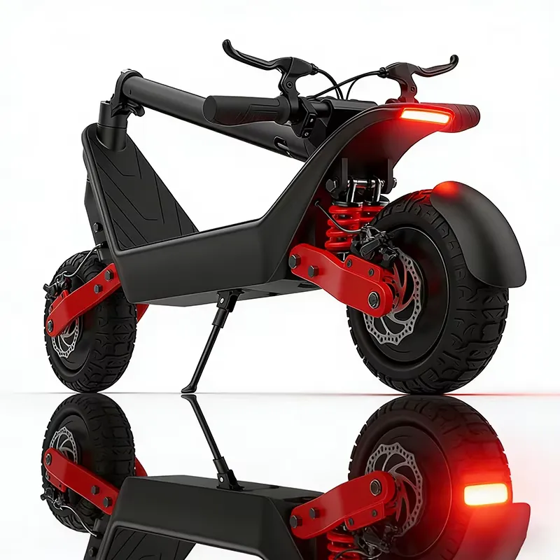 سكوتر كهربائي قوي X10 بمحركين  - مراجعة Electric Scooter Adults وسعره