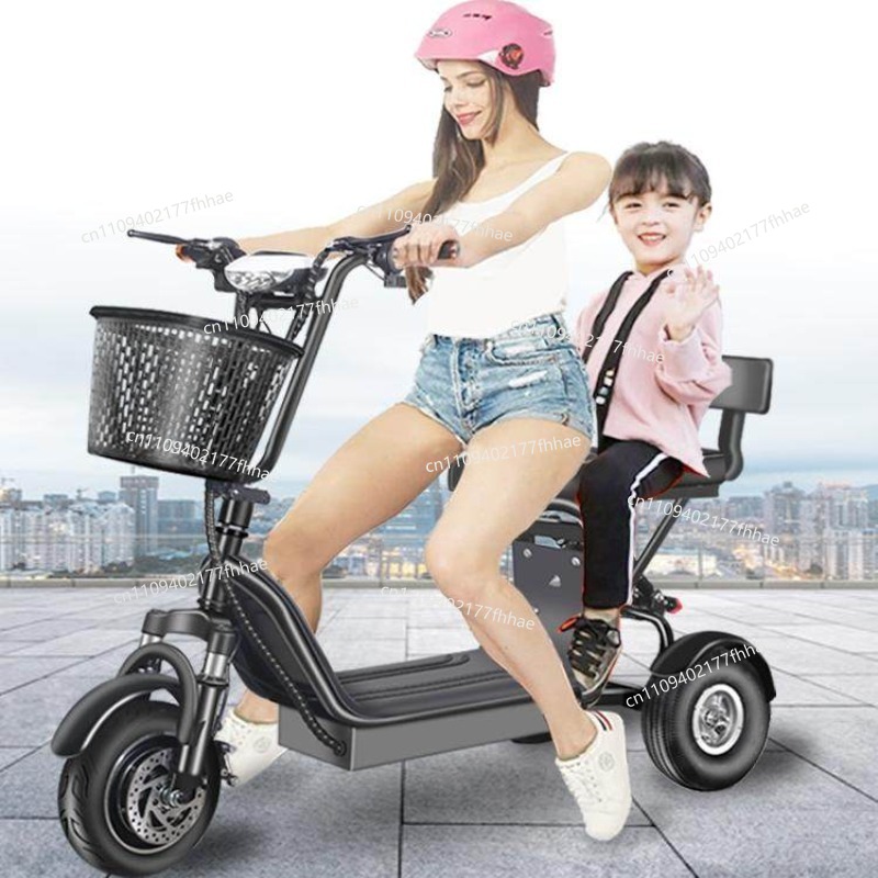 دراجة كهربائية ثلاثية العجلات  - مراجعة Folding Electric Scooter وسعره