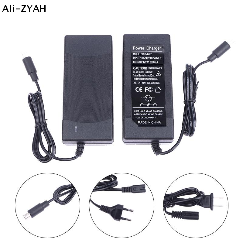 شاحن بطارية سكوتر كهربائي 42 ف - مراجعة Electric Scooter Charger وسعره