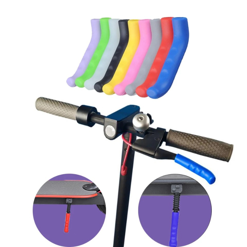 غطاء مقبض سيليكون من NFOX متعد - مراجعة Electric Scooter Rain Cover وسعره