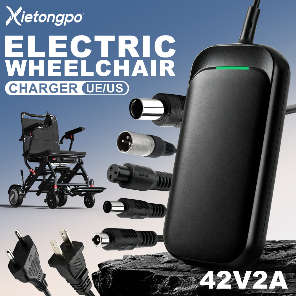 شاحن بطارية ليثيوم 42 فولت 2 أ - مراجعة Electric Scooter Charger وسعره