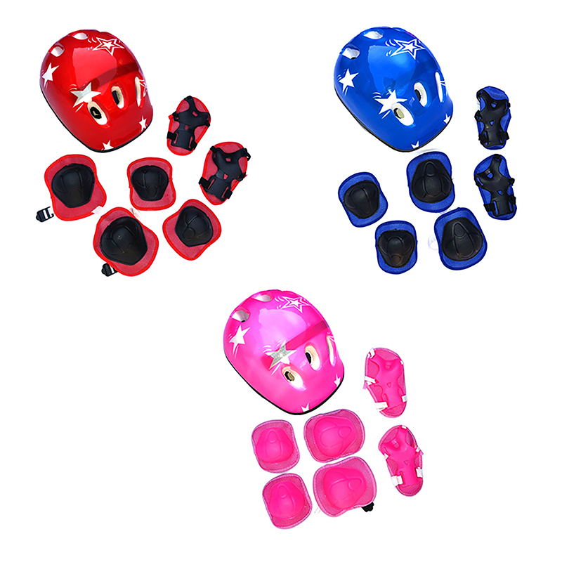 مجموعة جديدة من 7 قطع لحماية ا - مراجعة Scooter Helmet Set وسعره