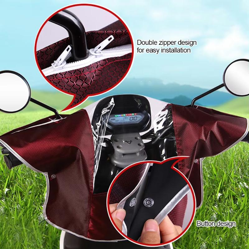 غطاء لوحة القيادة للسكوتر الكه - مراجعة Electric Scooter Rain Cover وسعره