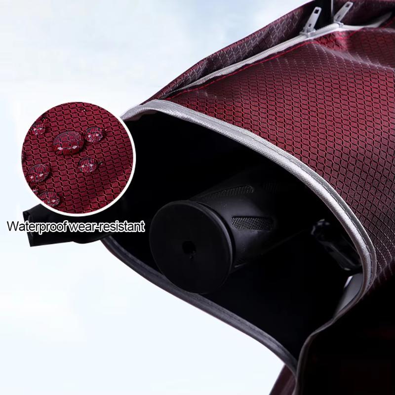 غطاء لوحة القيادة للسكوتر الكه - مراجعة Electric Scooter Rain Cover وسعره