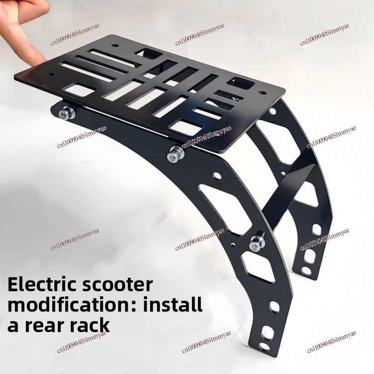 رف خلفي معدل للسكوتر الكهربائي - مراجعة Folding Electric Scooter وسعره