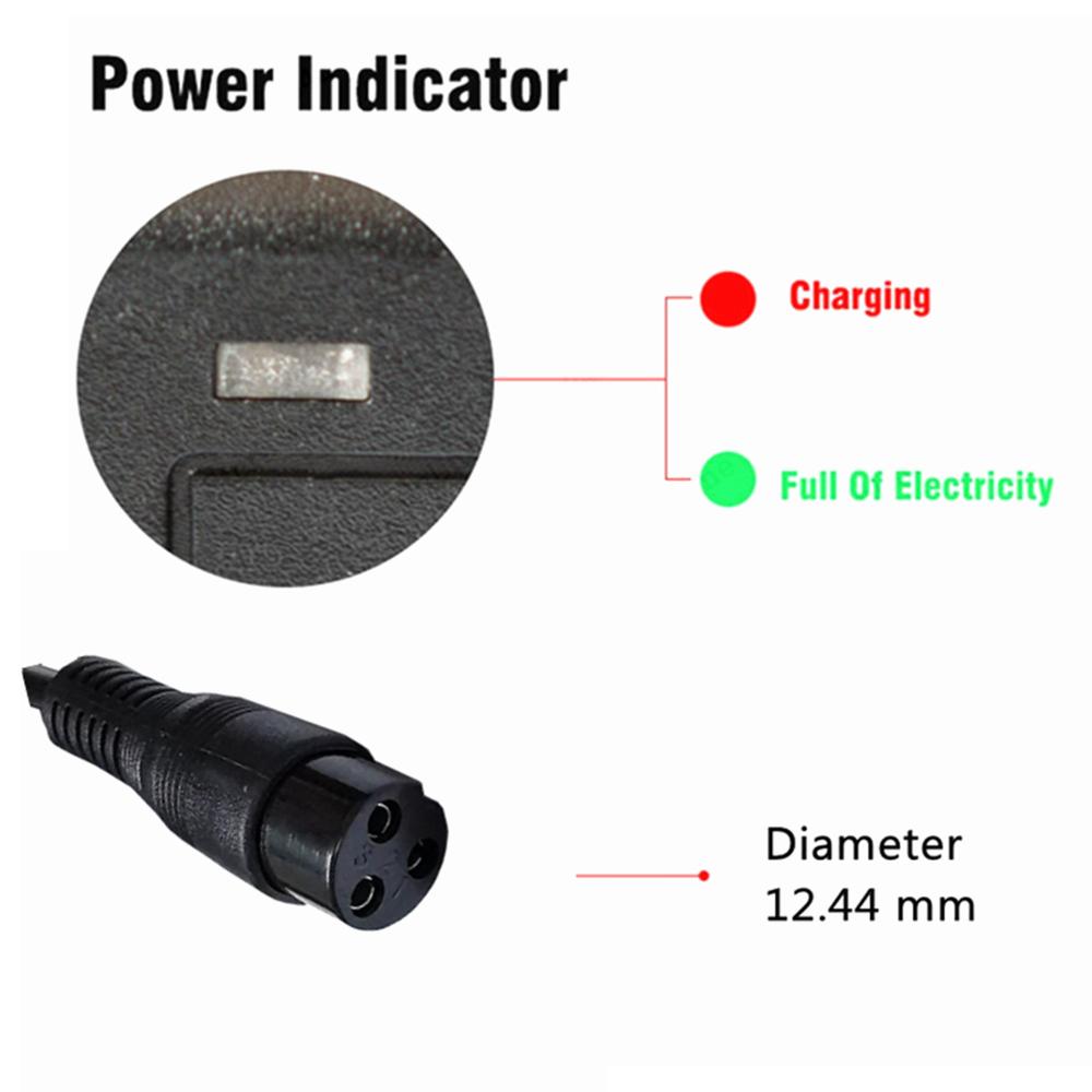 شاحن بطارية حمضية 48 فولت 2 أم - مراجعة Electric Scooter Charger وسعره